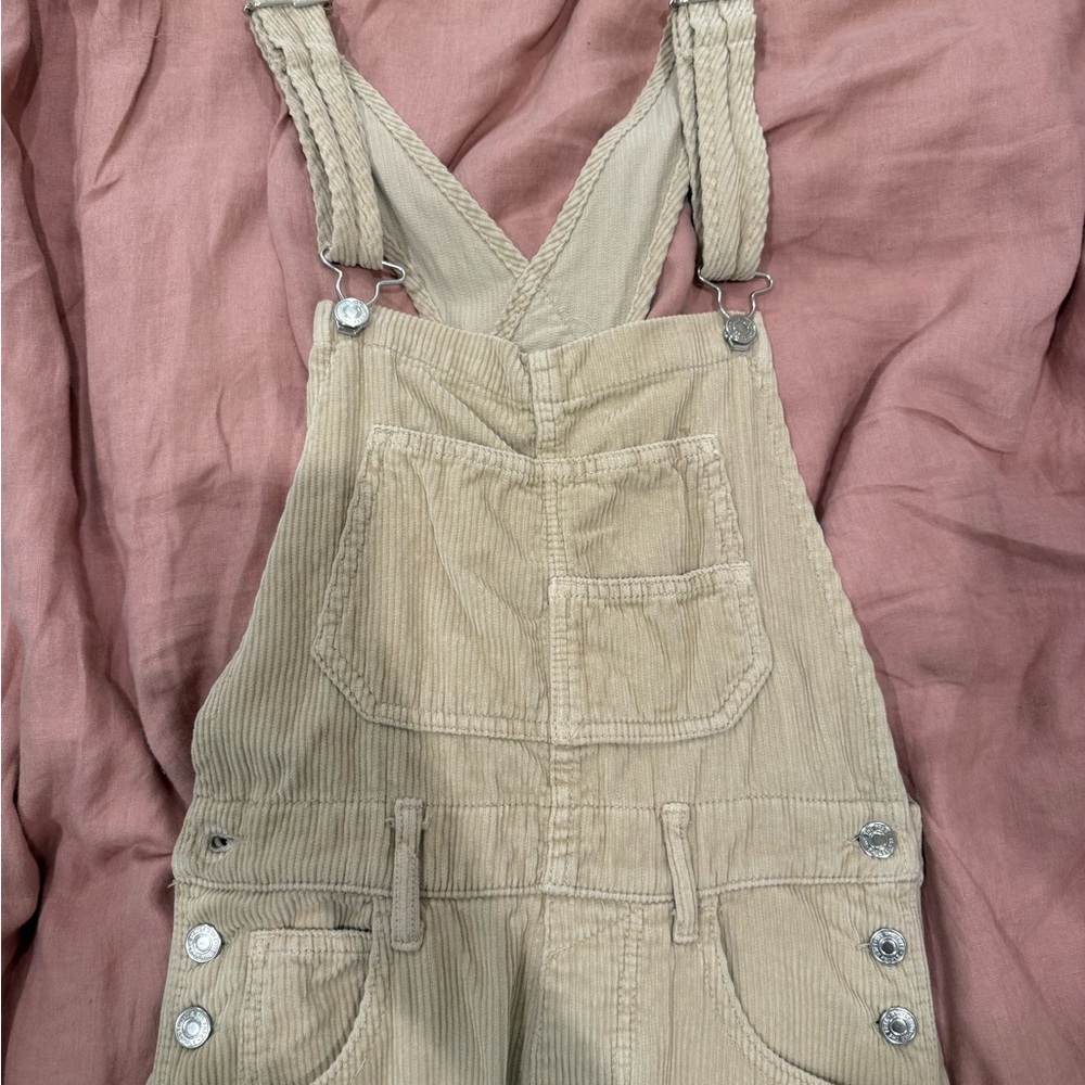 Free People Corduroy Overalls